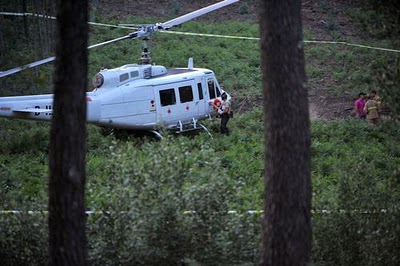 Pouso emergencia em Portugal