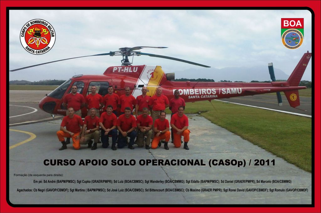 Turma de formandos do CASOp 2011