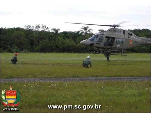 Exercício de embarque e desembarque