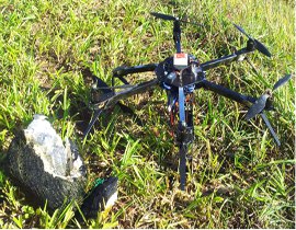 aeromodelo quadricoptero (Drone)