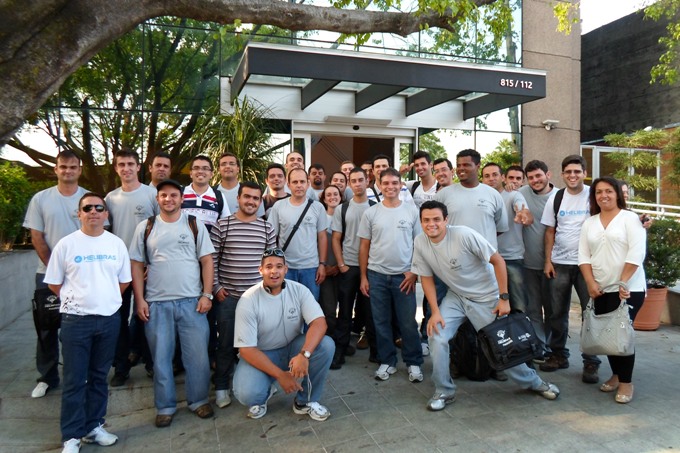 Os 29 alunos do curso de Mecânico de Manutenção Aeronáutica - habilitação Célula, oferecido pelo projeto HeliAsas da Helibras, atingiram média 72,41% no exame de proficiência da Agência Nacional de Aviação Civil (ANAC) Projeto HeliAsas da Helibras