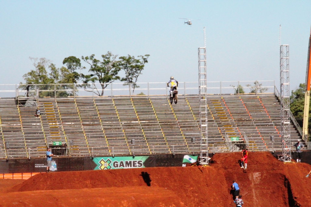 Graer colabora para segurança no X Games. Foto: Evelin Schelbauer/Sesp. xgames1