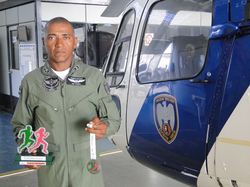 Sargento da PMES participa do Desafio Vitória Anchieta e fica em terceiro lugar.