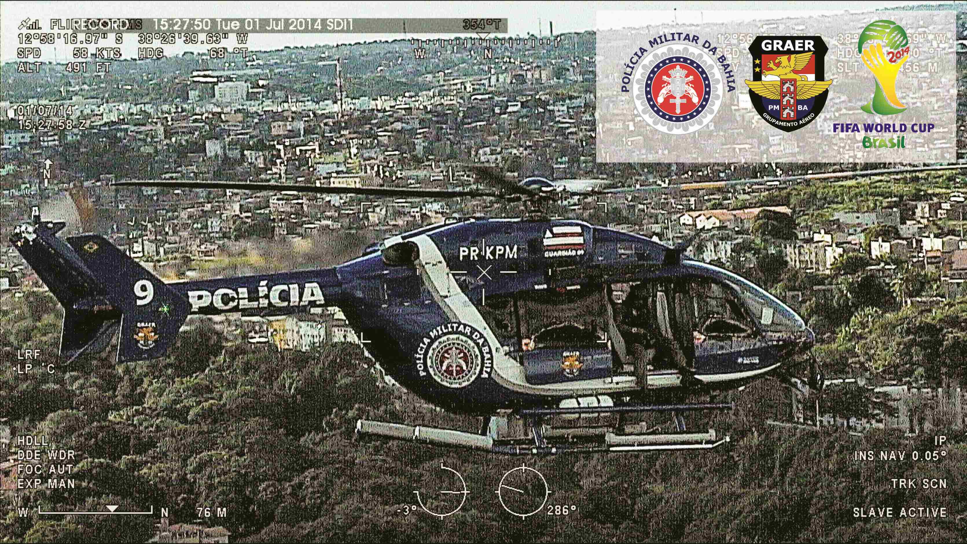 GRAER/PM Bahia atua com força total na Operação Copa do Mundo 2014