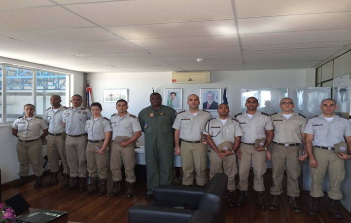 O grupo, já conhecido como G10, compõe a 3ª geração de pilotos do GRAER. piloto1