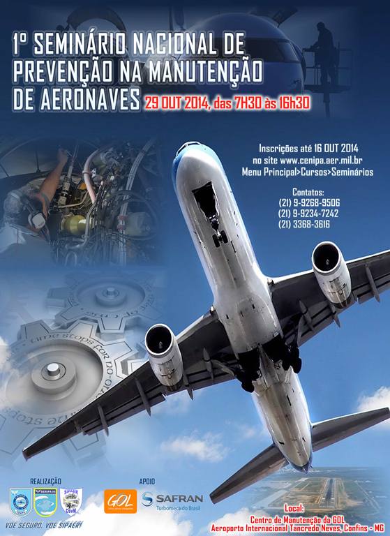 Banner Seminário Nacional Manuntenção