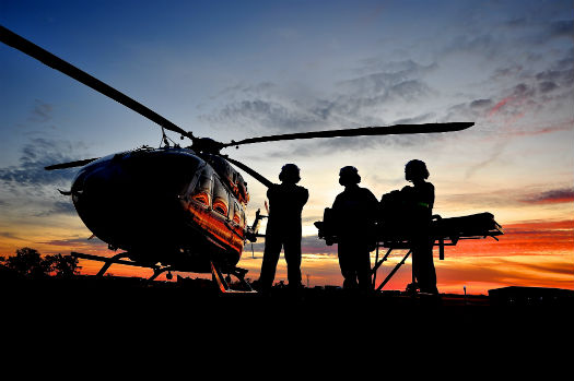 Um relatório recente destacou os atrasos da FAA em satisfazer as exigências relacionadas aos serviços de emergência médica especificadas pelo Ato de Reforma e Modernização da FAA de 2012. Foto: Mike Reyno 368452525930479