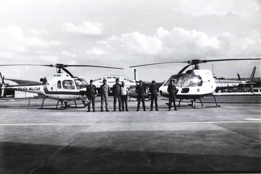 Águia Uno - PP-EID, Águia 2 - PT-HLB e Águia 03 - PT-HLE Águia Uno - PP-EID, Águia 2 - PT-HLB e Águia 03 - PT-HLE