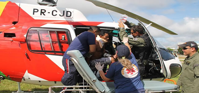 Helicóptero da Segurança realiza quase 100 voos em dez meses