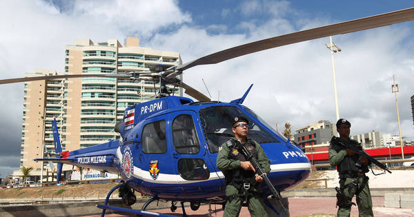 A Secretaria de Segurança Pública da Bahia, faz o lançamento da Operação Verão 2016. foto Mateus Pereira/GOVBA