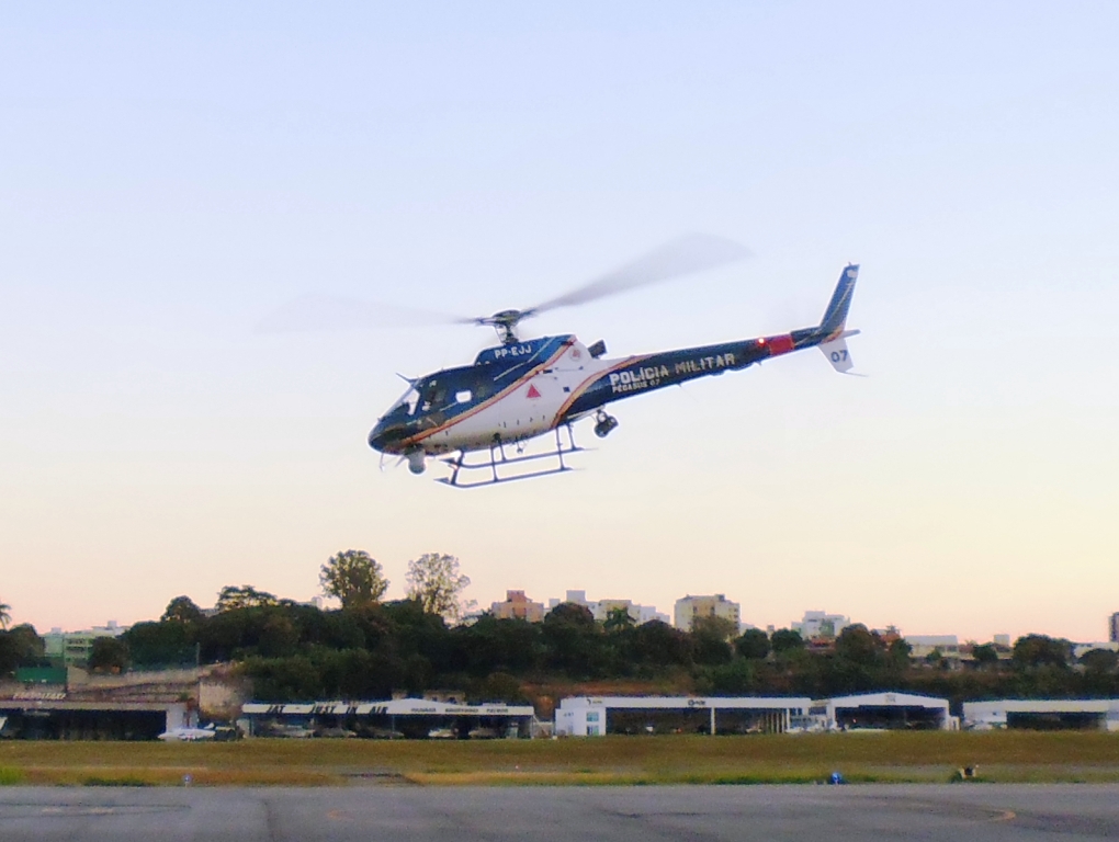 Helicóptero da Polícia Militar de Minas