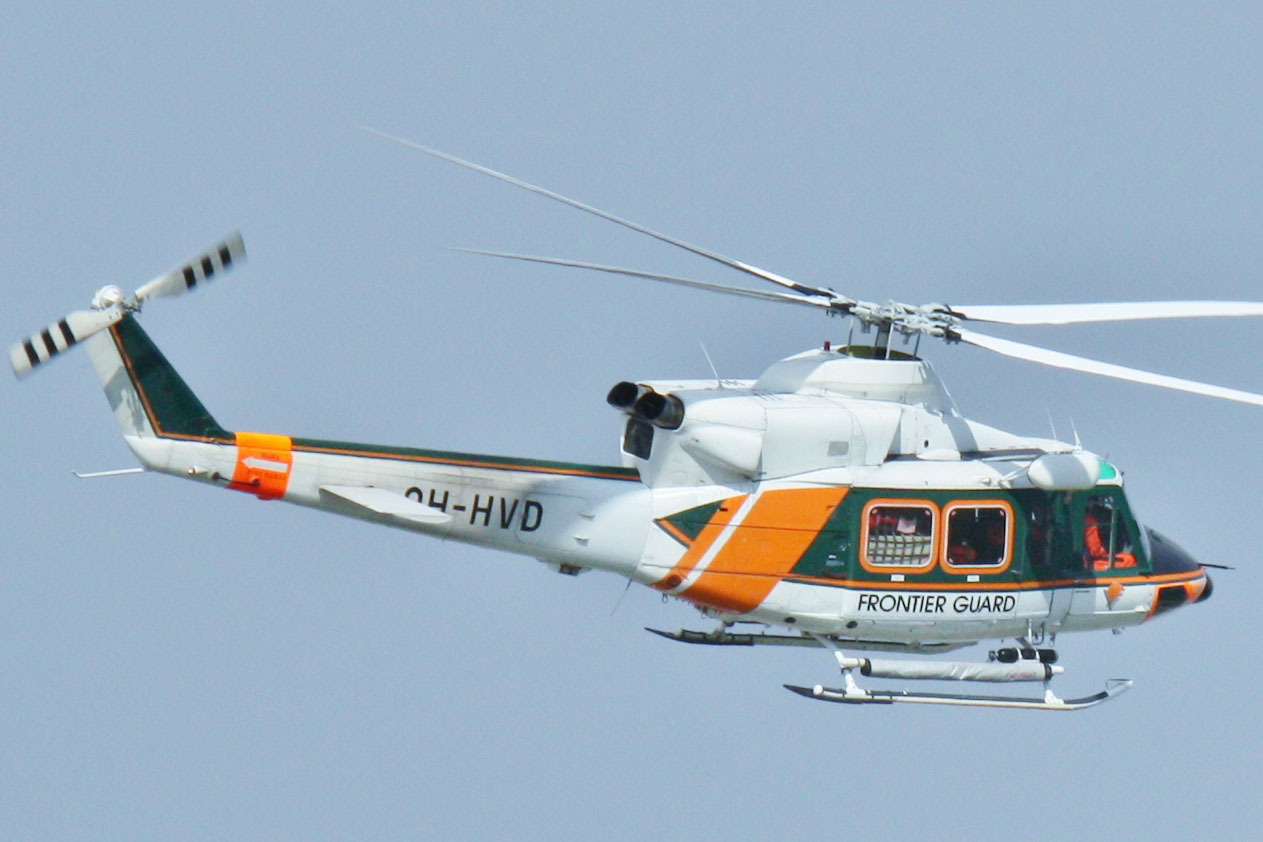 Guarda de fronteira da Finlândia irá modernizar seus Bell 412EP