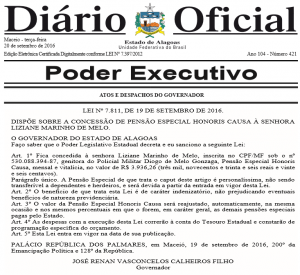 Estado de Alagoas autoriza indenização a família de soldado morto em queda de helicóptero