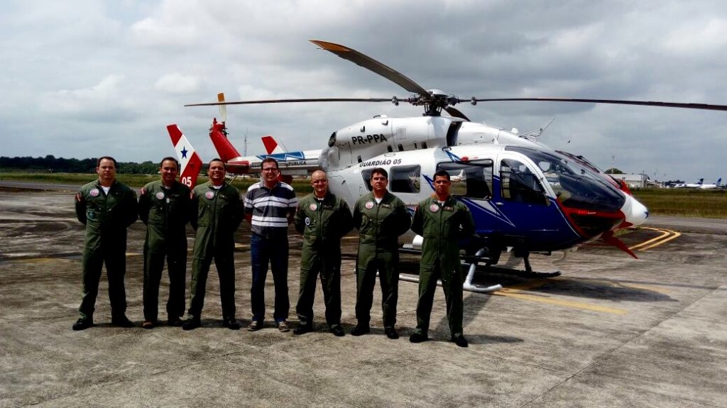 GRAESP finaliza formação de pilotos do EC 145 C2