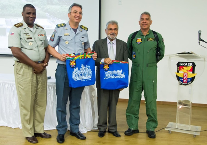 GRAer da PM da Bahia realiza o II Seminário de Esclarecimentos sobre atividades de Aviação Policial
