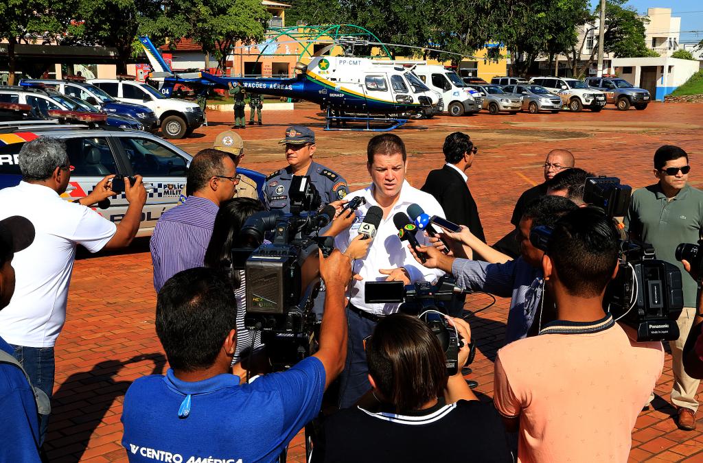 Operação Bairro Seguro em Tangará da Serra - Foto por: Lenine Martins/Sesp-MT