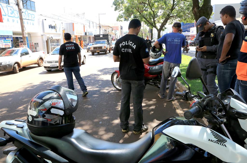 Operação Bairro Seguro em Tangará da Serra - Foto por: Lenine Martins/Sesp-MT