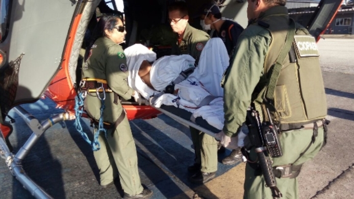 Ciopaer realiza transportes de pacientes para transplante de fígado