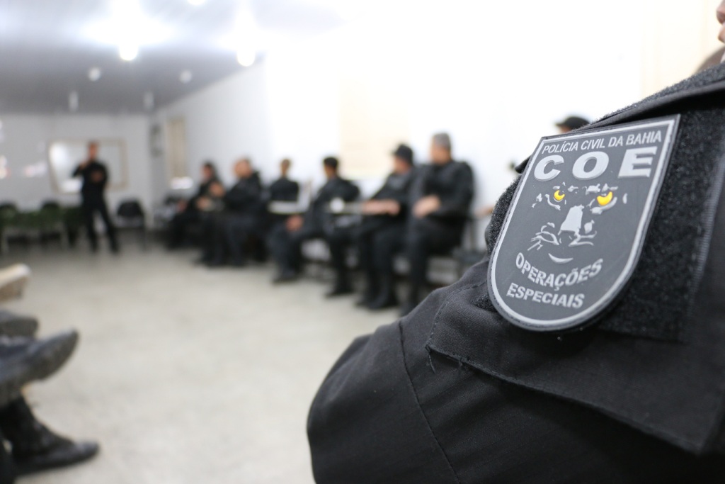 COE da Polícia Civil da Bahia faz mapeamentos aéreos utilizando drone. Foto: Alberto Maraux.