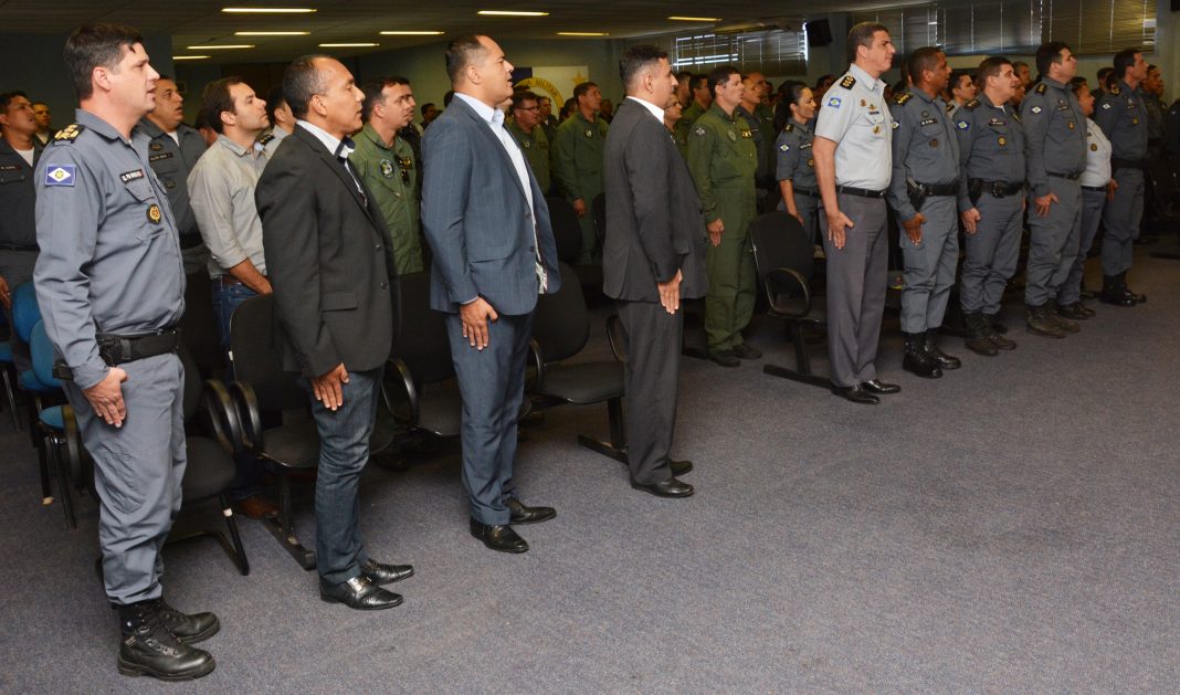 Troca Sub Chefia do Estado Maior PM. Foto: SD Elias/CCSMI-PMMT