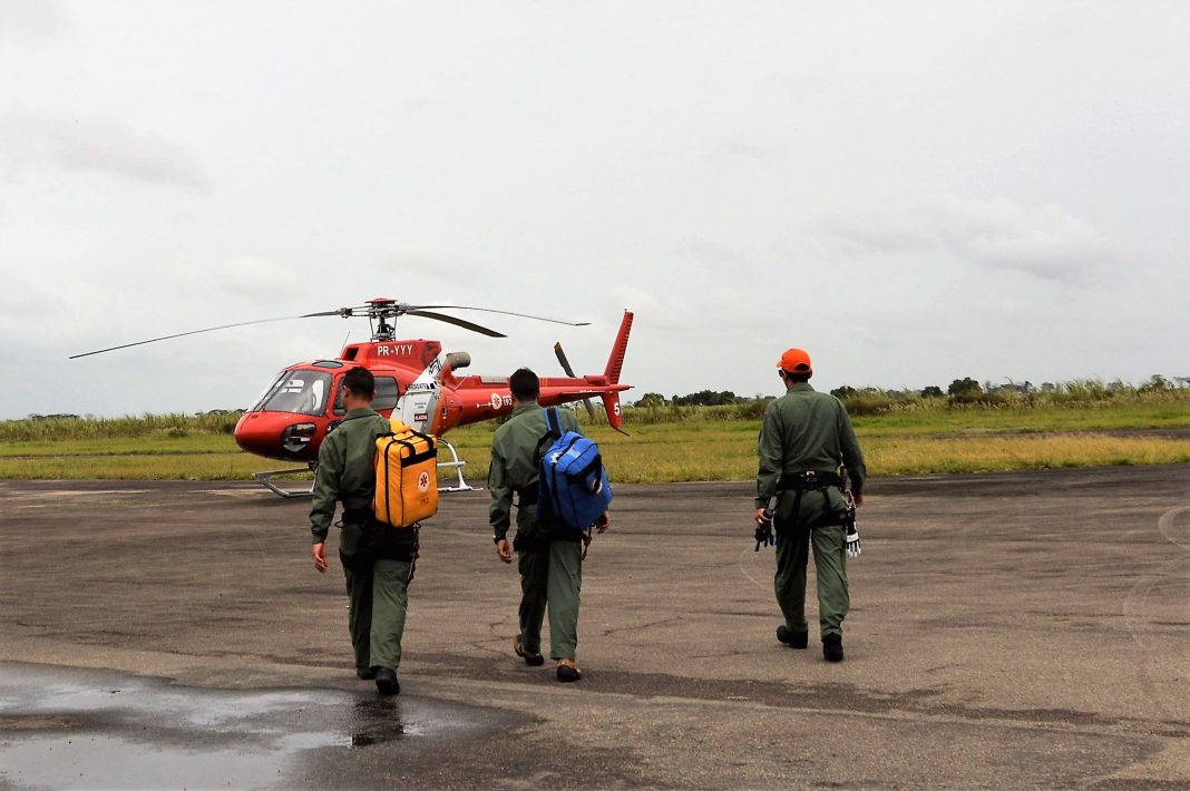 Samu de AL possui helicóptero exclusivo para salvamentos e resgates aeromédicos. Foto: Carla Cleto.