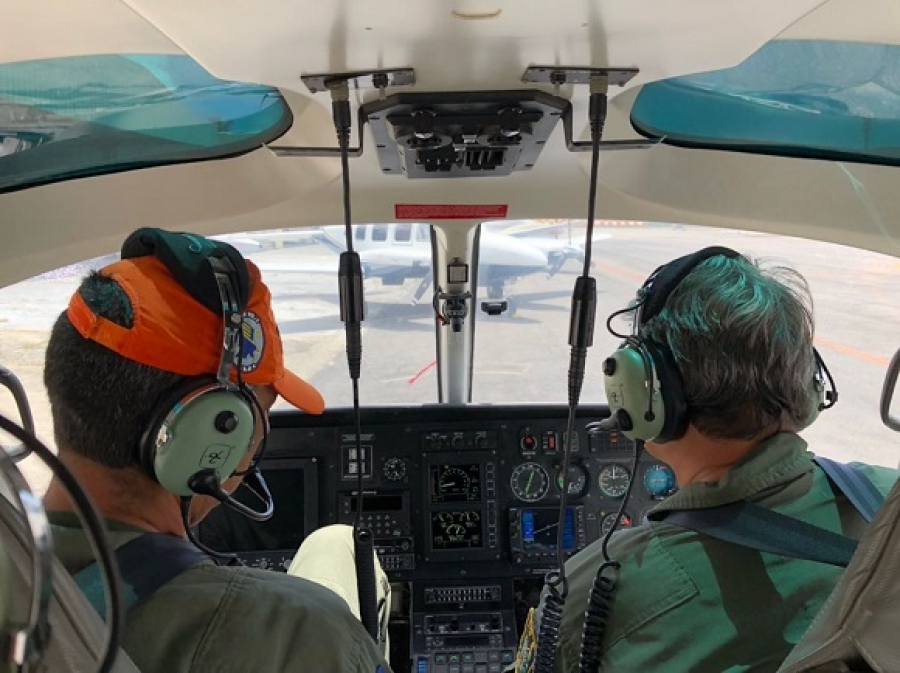 Grupamento Aéreo da SSP participa de processo de revalidação de pilotos de Pernambuco 