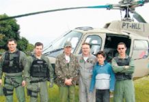 Resgate aéreo de pai e filho – GRAER/SC