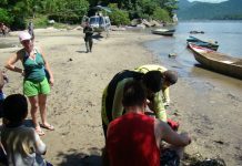 BAPM/SC resgata homem na Ilha Grande