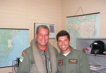 Estágio de Comandante Operacional Aéreo realizado pelo BAPM/SC e BOA/CBMSC