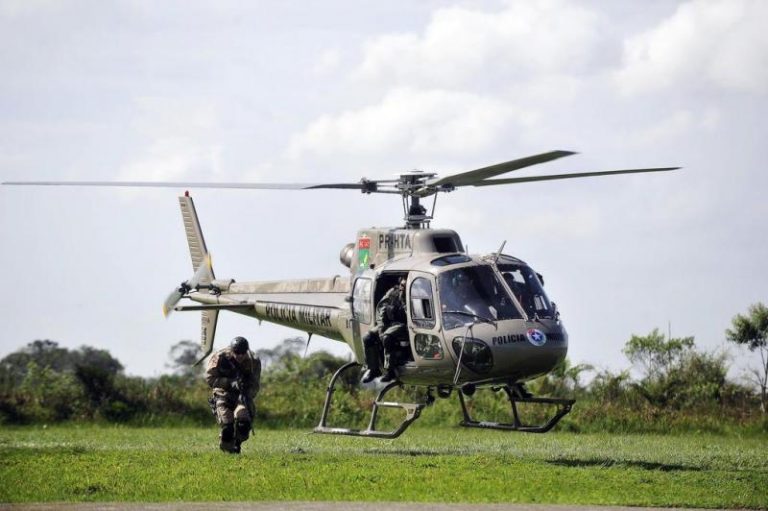 Batalhão de Aviação da PM de SC publica edital de seguro aeronáutico para AS350B2