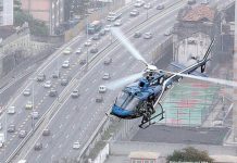 Reforço no policiamento do Rio de Janeiro vai chegar pelo alto