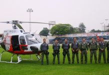 Águia Uno da Polícia Militar de São Paulo completa 10.000 horas de voo