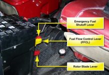 NTSB: Recomendação de reprojeto da manete de combustível do AS350