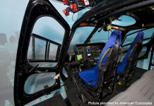 American Eurocopter anunciou o primeiro curso com o simulador de voo e missão do AS350