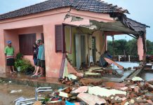 Helicópteros da Brigada Militar e da PRF apoiam nos resgates em São Lourenço do Sul/RS