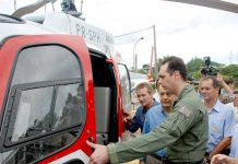 Aniversário de 1 ano do helicóptero Águia em Presidente Prudente/SP