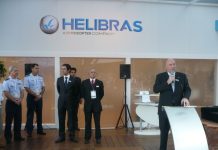 Aviação de Segurança Pública é homenageada pela Helibras durante a LAAD 2011