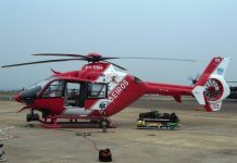 Helicóptero do CBMDF utiliza tele-eletrocardiografia que permite diagnósticos rápidos