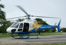 Apoio aéreo nas buscas aos assaltantes de banco em Divinópolis/TO