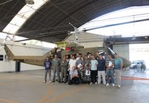 Pilotos realizam Ground School do Huey 2