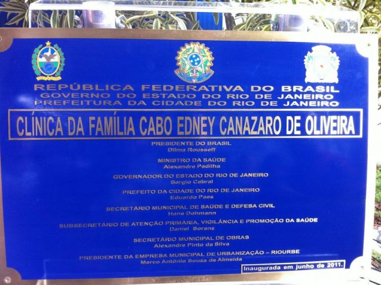 Clínica da Família “Cabo Canazaro” é inaugurada em homenagem ao tripulante operacional do GAM/RJ falecido em serviço