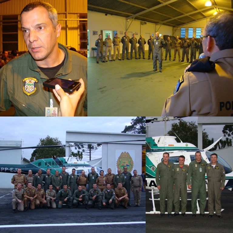 GRAER da Polícia Militar do Paraná conta com mais um comandante de aeronave