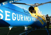 Secretaria de Segurança/TO realiza treinamento de resgate aeromédico