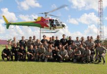 Polícias Militar, Civil e Federal realizam treinamento de noções áreas no Acre