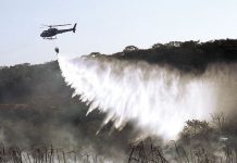 BRPAe de São José do Rio Preto apoia combate a incêndio