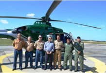 CIOPAer/CE recebe visita de comitiva do Estado de Goiás