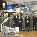 Modelo EC130, o helicóptero foi fabricado pela empresa brasileira Helibras e está exposto na 11ª Feira Internacional de Tecnologia e Produtos para Segurança Pública, no Rio de Janeiro, e chegará ao Paraná nos próximos dias.