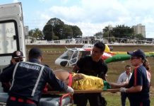 Helicóptero “Comandante João Donato” realiza resgate no Seringal Sossego