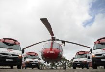 SAMU/PE passa a contar com helicóptero do GTA para resgate aeromédico