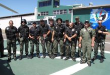 Divisão de Operações Aéreas da PC/DF realiza treinamento de tiro embarcado